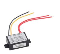 ASHATA Convertitore AC DC, Modulo Regolatore di Tensione da 10 28 V A 12 V 5 A con Terminali A Vite per l'industria Automobilistica (3A)