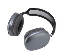 ASHATA Cuffie Bluetooth su Orecchio, Auricolare Bluetooth Wireless Pieghevole e Auricolare Stereo Cablato Incorporato in Microfono, Ruotare di 90 Gradi, Fascia Estensibile, 12 Ore di (BLACK)