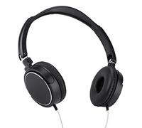 ASHATA Cuffie cablate con Microfono, Cuffie Stereo HiFi Over-Ear Cuffie Pieghevoli con Comodi padiglioni Auricolari, Supporto Scheda TF per telefonate, Giochi, Musica (Nero)