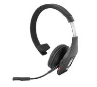 ASHATA Cuffie Wireless con Microfono per Lavoro, Cuffie Bluetooth con Doppio Microfono AI con Cancellazione del Rumore, Wireless Monoorecchio per Camionisti di Call Center