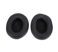 ASHATA Cuscinetti Auricolari di Ricambio in Pelle Proteica da 2 Pezzi Cuscinetti Auricolari in Memory Foam Ad Alta densità per Cloud Core Stinger 2 (BLACK)