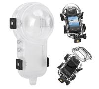 ASHATA Custodia da Immersione Invisibile per X5, Subacqueo da 60 M/197 Piedi di Copertura per Alloggiamento Immersione Impermeabile Guscio di Protezione di Protezione, con Staffa