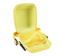 ASHATA Custodia per Fotocamera Istantanea EVA Hard Shell per Go, per Ora, per Ora Plus, Borsa di Stoccaggio da Viaggio per le Telecamere di Pellicola Onestep 2, con Spallatta Regolabile (YELLOW)