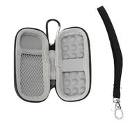 ASHATA Custodia Rigida Impermeabile per KardiaMobile 6L EKG, | Travel Storage Bag with Strap, PU EVA Protective Box, Shockproof Case for Kardia Mobile 1L , Dustproof Organizer