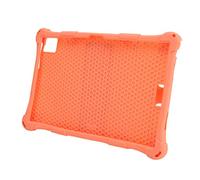 ASHATA Custodia Tablet per Teclast T40 Pro/T40 Plus, Custodia Protettiva con Linguetta in Silicone Morbido Antiscivolo da 10,4 Pollici con Staffa Posteriore, Assorbimento degli Urti, (Arancia)