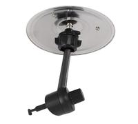 ASHATA Cymbal per Crash Auto, Braccio Regolabile in Metallo Cymbal per Auto per Ventilazione Verticale Orizzontale, con Materiale Leggero e Risonanza