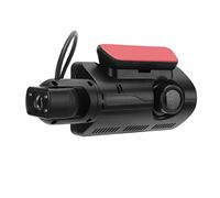 ASHATA Dash Cam per Auto Anteriore e Posteriore, Videocamera per Cruscotto per Auto con Visione Notturna HD, Grandangolo di 170 Gradi, Registrazione in, Rilevamento del Movimento, EBOX297QC2RX0N