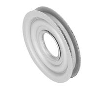 ASHATA Decorazione della Piastra Rotante in Lega con Fondo per Acquario, Giradischi per Acquario di Piccole Dimensioni