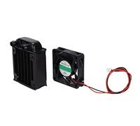 ASHATA Dissipatore CPU 12V DC 2Pin 60mm CPU Ventola di Raffreddamento Ad Acqua + 18 Dissipazione di Calore Silenziosa di Raffreddamento Ad Acqua, Buona Dissipazione di Calore Silenziosa