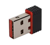 ASHATA Dongle WiFi, IEEE 802.11 n/g/b 2.4GHz Mini Wireless Network USB WiFi Adapter per PC Desktop Laptop, Supporto per Win2000/XP/Vista/Win7/per Mac/per Linux