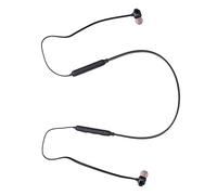 ASHATA Esercizio con le cuffie con fascia per il collo, auricolare Bluetooth con pulsante e batteria a lunga durata per correre e fare esercizio (nero)