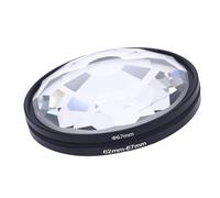 ASHATA Filtro Caleidoscopio da 67 Mm, Filtro Speciali Filtro a Doppio Lato Rivestito per Lenti della Fotocamera, per Germogli di Video, Ritratti, Natura Morta e Paesaggi