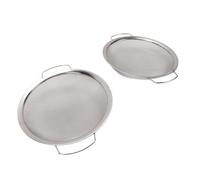 ASHATA Filtro Vernice in Acciaio Inox 60 Mesh, Set da 2 Pezzi per Secchio