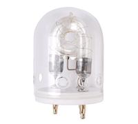 ASHATA Flash Tube, Sostituzione di Lampadina Nuda da 600 W in Vetro per la Serie AD600, con Rivestimento a Prova di Esplosione per la Fotografia in Studio