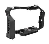 ASHATA Gabbia della Fotocamera per ZV E10II, Rig Video della Fotocamera con Supporto per Scarpe Fredda 1/4in 3/8in Fori di Posizionamento 3/8 Pollici, Supporto Rapido Utilizzando il