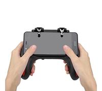 ASHATA Gamepad a Doppia Ventola con Batteria da 5000 MAh, Controller di Gioco per Raffreddamento Smartphone per IOS (2500 mAh)