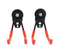 ASHATA Ganci Aperti con Impugnatura Magnetica Resistente 2 Pezzi per Stoccaggio in Garage Rivestiti in PVC e Antiscivolo per le Case (Magnete 6,6 cm)