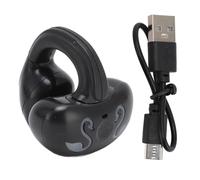 ASHATA GD68 Cuffie Auricolari Aperte Wireless 5.3 Auricolari con Clip, Cuffie Ergonomiche a Conduzione Ossea con Orecchio Aperto, 10 Ore di Riproduzione, Auricolari Sportivi con Clip