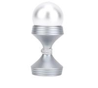 ASHATA Giocattolo di stress da tavolo, design compatto e portatile, realizzato in lega e silicone, efficace antistress, per un ambiente di lavoro occupato (Grigio)