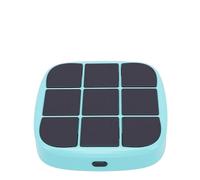 ASHATA Gioco Elettronico Tic Tac Toe 4 in 1, Console di Gioco Puzzle Portatile, da Viaggio Portatile con 5 Divertenti Giochi di Memoria Cerebrale, Funzione Silenziosa Supportata (Ciana)