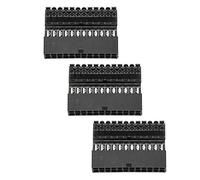 ASHATA Hardware per Computer, Adattatore per Scheda Madre Durevole 3PCS in Materiale plastico, per Accessorio installato Fai-da-Te