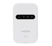ASHATA Hotspot Mobile LTE 4G, WiFi Portatile per Viaggi, 300 Mbps, Supporta 10 Utenti, con Slot per Schede SIM, Rotta Internet Wireless Portatile per