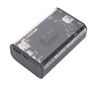 ASHATA Hotspot Mobile WiFi 4G LTE, Router WiFi Portatile 2.4G 5.8G Dual Band con Slot per Schede SIM, 4400Ma, 300 Mbps, 10 Dispositivi Collegati, per la Ricarica del Telefono, Viaggio