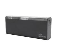 ASHATA Hotspot Mobile WiFi 4G LTE, WiFi Portatile per Viaggi, con Slot per Schede SIM, Supporta 3G, Collega Fino a 10 Dispositivi, da 300 Mbps 8000MAH, Support Charging Telefono