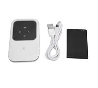 ASHATA Hotspot WiFi Mobile, Router WiFi Portatile con Smart Display a LED, Modem Router 4G LTE con Slot per Scheda SIM, Hotspot WiFi Mobile Router Internet Wireless Dispositivi per