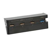 ASHATA Hub USB per Console di Gioco Slim, Hub di Estensione USB 4 Porte USB 3.1 2.0 per Slim Edition, Plug and Play