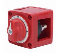 ASHATA Interruttore Batteria per Yacht Circuito Singolo 6006 Marine Master ON OFF Isolatore 300 A Continuo 48 V Interruttore di Interruzione dell'alimentazione Impermeabile per Barca 12 V 24