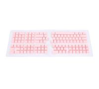 ASHATA Keycaps personalizzati, 132 tasti, tasti francesi, set di copritasti meccanici francesi per tastiere 61 64 68 84 87 96 98 100 104 108 (rosa)