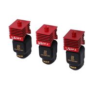 ASHATA Kit Hotend di Ricambio da 3 Pezzi per Stampante 3D X2D P2S H2D H2S H2C A1 A1 Mini, Hotend Ad Alto Flusso da 0,4 Mm 0,6 Mm 0,8 con Rivestimento Nano Antiaderente, Ugello in Acciaio Temprato,
