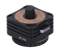 ASHATA Kit Piastra a Sgancio Rapido e Base Morsetto per Fotocamera, Adattatore per Montaggio Fotocamera con Rotazione a 360° in Lega di Alluminio per Stabilizzatore Treppiede
