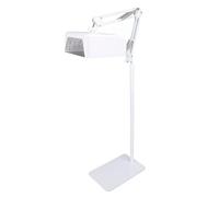 ASHATA Lampada per Unghie, Lampada per Chiodo UV 360 Gradi Ruotando 48W 39 LED con Footline per Piede (Spina europea)