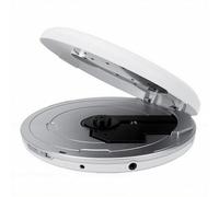 ASHATA Lettore CD Personale con Anti-Skip |Lettore Musicale Portatile con Auricolari e Cavo AUX per Auto a Casa
