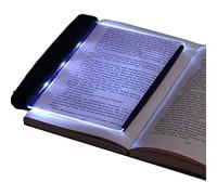 ASHATA Lightwedge, lampada da lettura a LED per luce intensa, luce tascabile LightWedge per letture notturne a letto, con luminosità regolabile, dimensioni ridotte, pagine leggermente avvolgenti