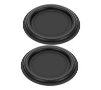 ASHATA Membrana Subwoofer da 2 Pezzi, Telaio in Ferro in Gomma da 5,5