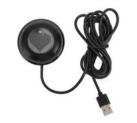ASHATA Microfono per Conferenze USB, Microfono per PC a Condensatore con Raccolta Vocale Omnidirezionale a 360 Gradi, Microfono per Conferenze con Riduzione del Rumore per Riunioni di