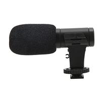 ASHATA Microfono senza fili, microfono con riduzione del rumore, microfono MIC 06 per telefono cellulare, mini microfono da 3,5 mm per videoconferenze dal vivo Vlog