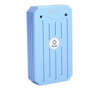 ASHATA Microfono USB, microfono a 2 canali a 2 canali, con distanza di ritiro, chip omnidirezionale a 360° con cancellazione del rumore, per computer portatile, desktop, videochiamate (blu reale)