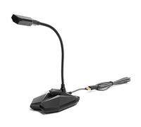 ASHATA Microfono USB RGB da Gioco, Microfono da Gioco con Design a Collo di Cigno, Condensatore Omnidirezionale per Computer Cablato con Cancellazione del Rumore (#1)