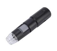 ASHATA Microscopio Digitale da 50X a 1000X, Microscopio con Obiettivo HD Regolabile in Altezza con Rotazione WiFi 360 con 8 Luci LED, Wireless per Circuiti Stampati, Oggetti d'antiquariato,