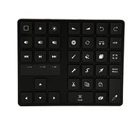 ASHATA Mini KeyDial 35 tasti Wireless Express Key Tastiera di scelta rapida per grafica Disegno Video Photo Editing Controller, Tastiera da disegno con una mano per iOS, Tablet PC Laptop