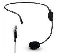 ASHATA Mini Mic, Mini XLR 3 Pin TA3F Plug Cuffie Head Mic, Microfono Professionale Per Trasmettitore Wireless Da Fissare Alla Cintura