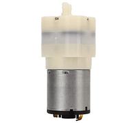 ASHATA Mini Motore Pompa Aria DC 3V, Funzionamento Silenzioso con Pressostato e Valvola di Scarico per la Circolazione Dell'ossigeno nel Serbatoio Dell'acquario (DC12V)