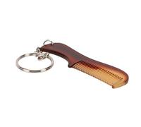 ASHATA Mini Pettine Portachiavi, Pettine Piccolo Tascabile Viaggio, per Capelli Portatile a Denti Fini, per Barba Portachiavi per Baffi, Accessorio per Acconciature