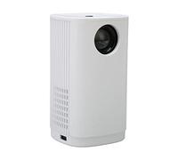 ASHATA Mini Proiettore 1080P Full HD, Proiettore Portatile 4K Supportato con Schermo da 16 a 100, Telecomando di Proiezione Proiettore Portatile con Doppio Altoparlante per la Famiglia (Spina UE)