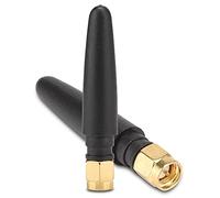 ASHATA Mini SMA Antenna, 3Pcs/Set 3DBi 2G/3G/GSM GPRS Mini Guadagno Leggero Portatile 5 Cm (Maschio SMA Dritto)