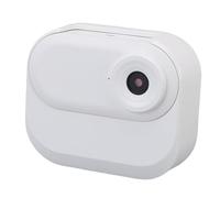 ASHATA Mini Videocamera Portatile, Fotocamera D'Azione con Registrazione Audio e Video, a Prova di Acqua da 32 GB, Mani di Dimensioni del Pollice, Videocamera Indossabile POV, Azione (WHITE)